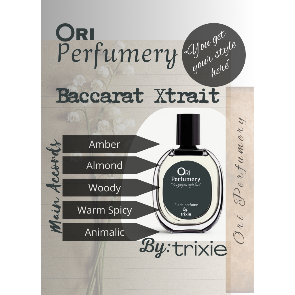Ori Perfumery Bac. Extrait Inspired