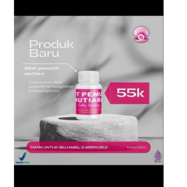 BIBIT PEMUTIH MUTIARA 100% Original
