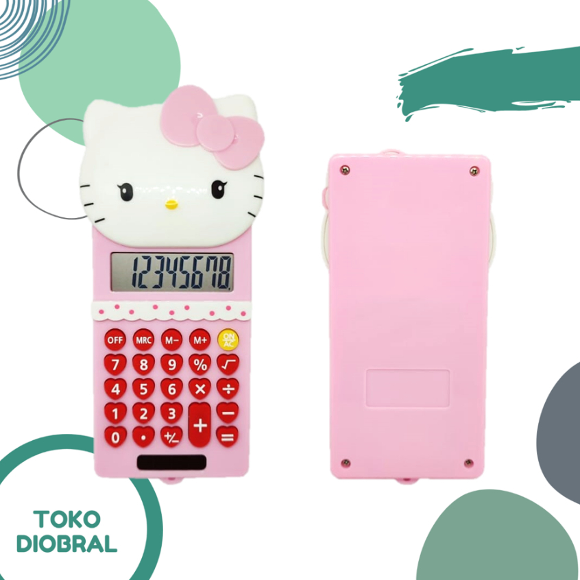Kalkulator Mini Hello Kitty 8 digits Calculator