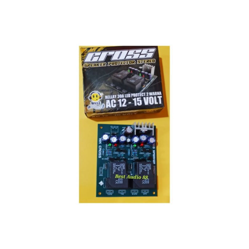 Speaker Protector stereo Well Cross Relay 30 A