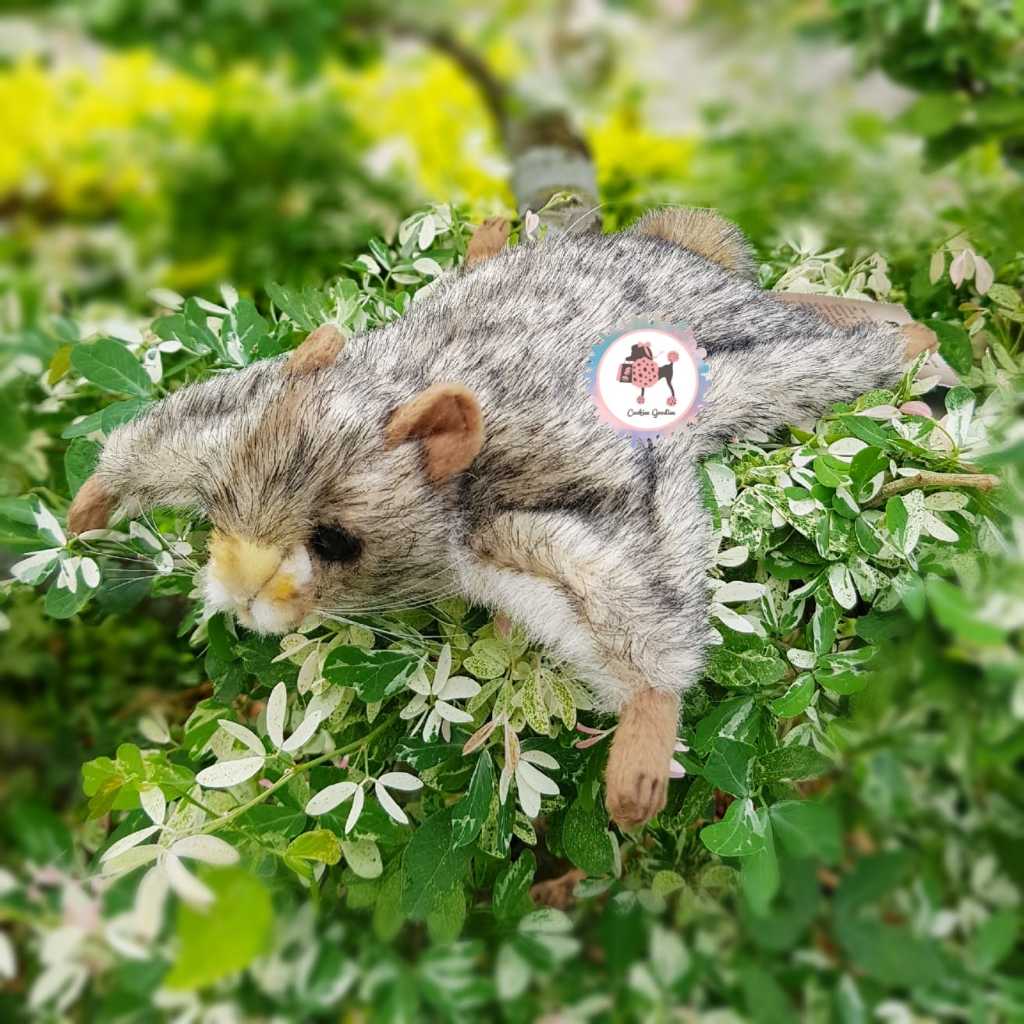 Hansa Flying Squirrel Plush Doll 35cm