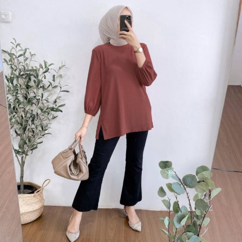 ONE SET Julia Blouse Knit Premium