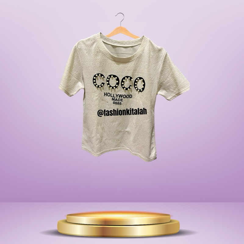 11 atasan putih coco