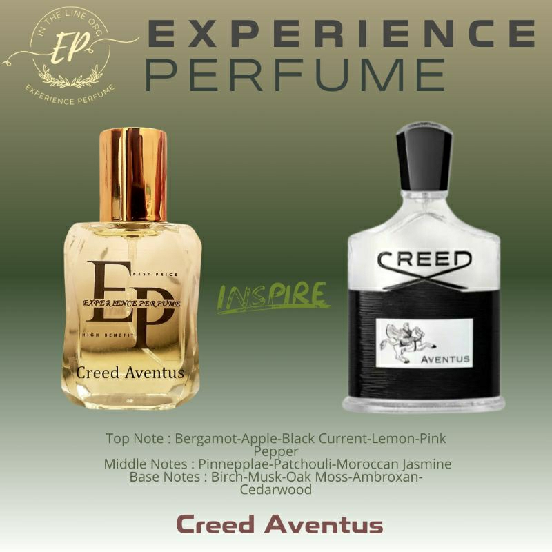 Experience Perfume - Parfum Refill Creed Av3ntus