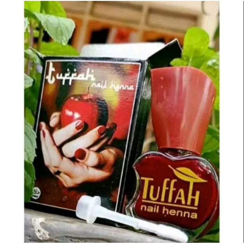 Tuffah nail henna