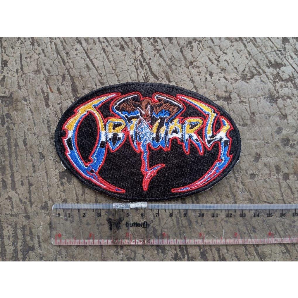 patch obituary oval