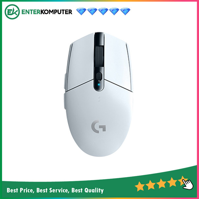 Logitech G304 Lightspeed Wireless Gaming Mouse - White