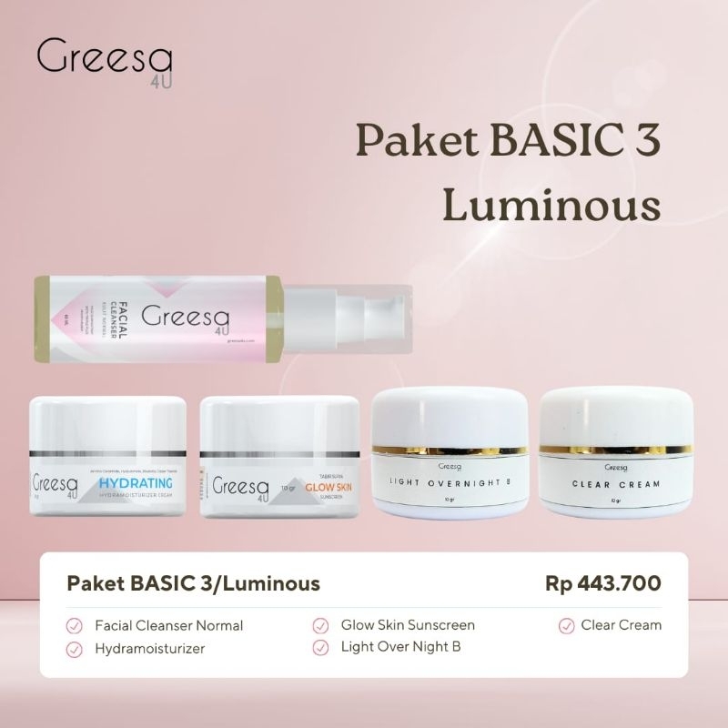 PAKET BASIC 3 LUMINOUS
