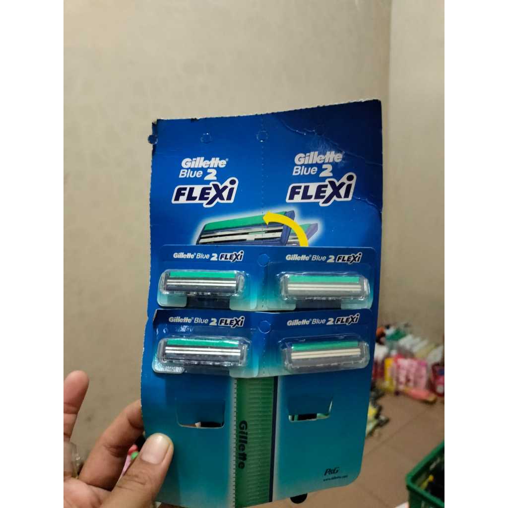 ⭐ELVIEN⭐- GILLETTE FLEXI BIRU