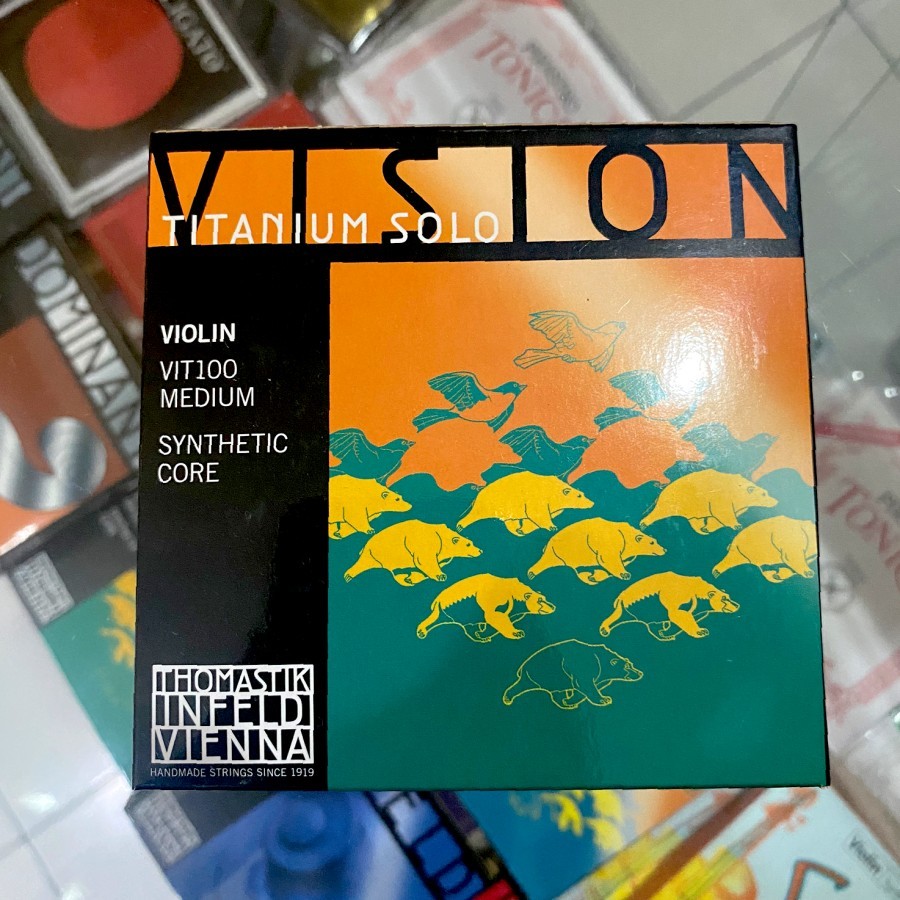 Senar Biola Vision Titanium Solo - Violin Strings