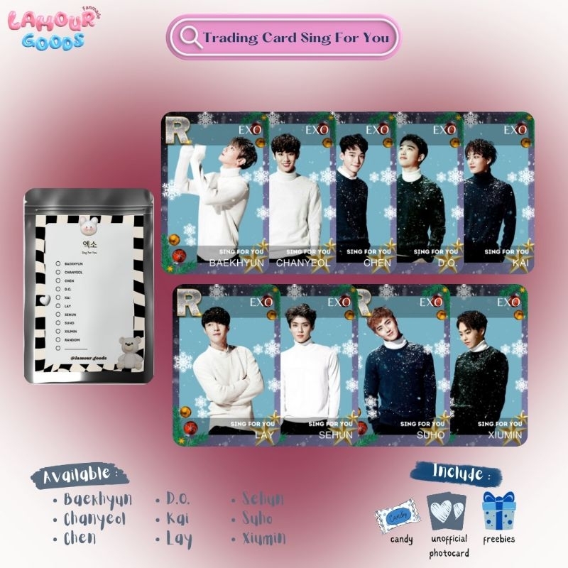Exo Trading Card (sing for you version)