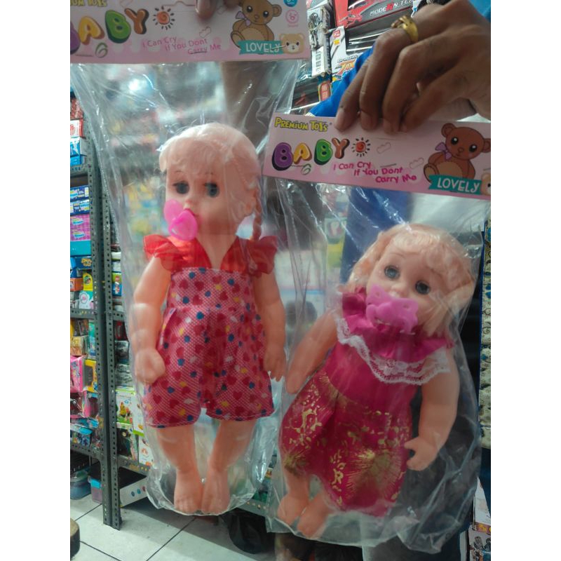 MAINAN BONEKA MENANGIS - BONEKA CANTIK