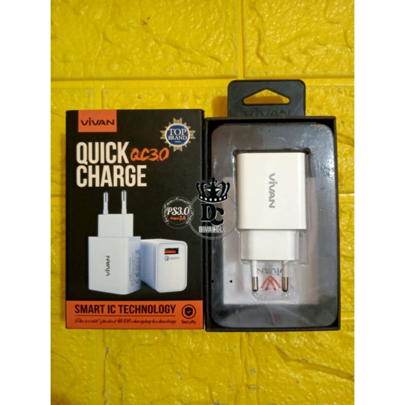 *ADAPTER VIVAN QUICK CHARGE PS3.0