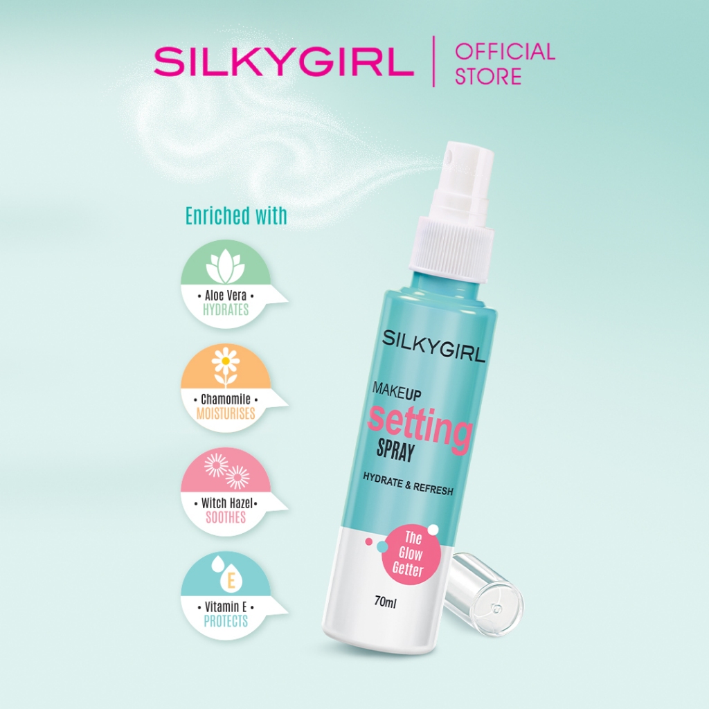 SILKYGIRL Hydrate & Refresh Makeup Setting Spray 70ml