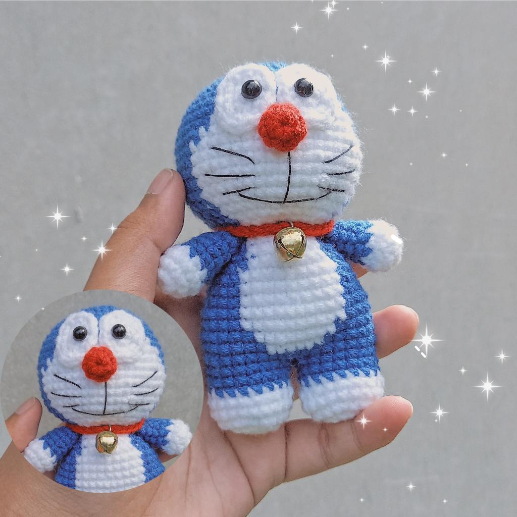 Doraemon Amigurumi - Boneka Rajut