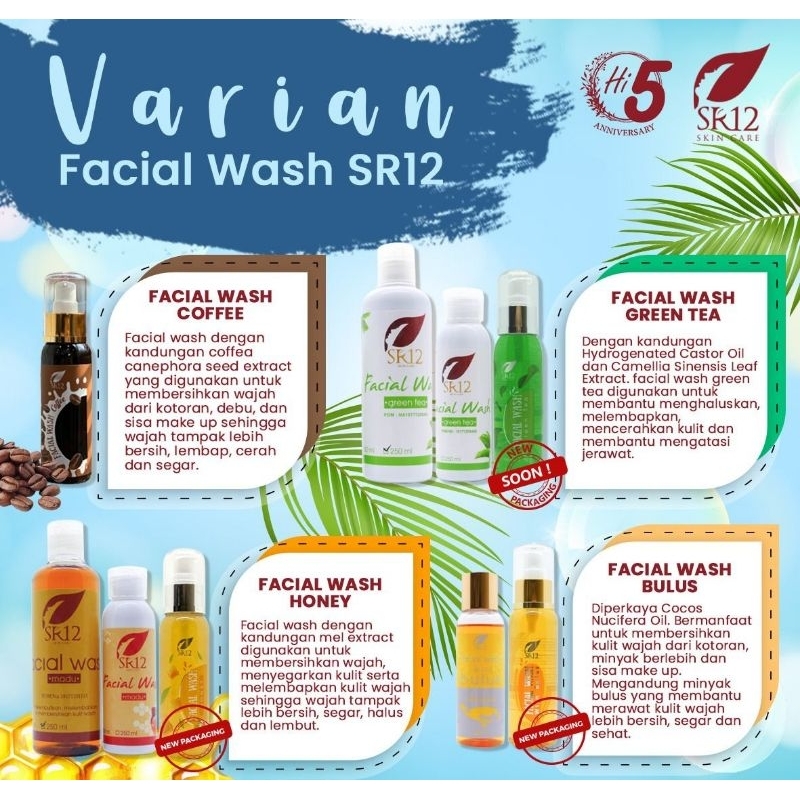 Facial Wash SR12