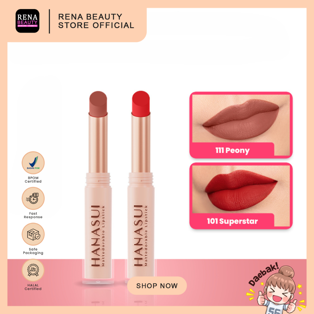 HANASUI MATTEDORABLE LIPSTICK