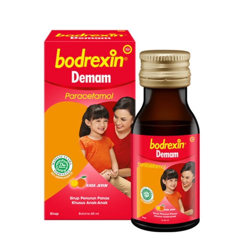 BODREXIN TABLET DAN SYRUP DEMAM