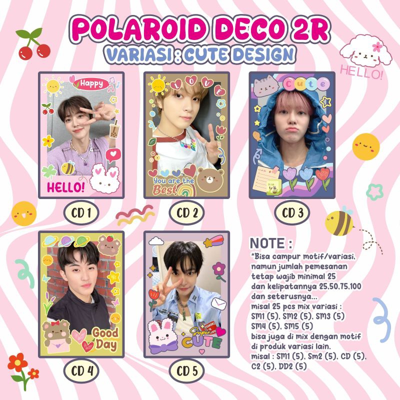 POLAROID DECO 2R CUTE DESIGN