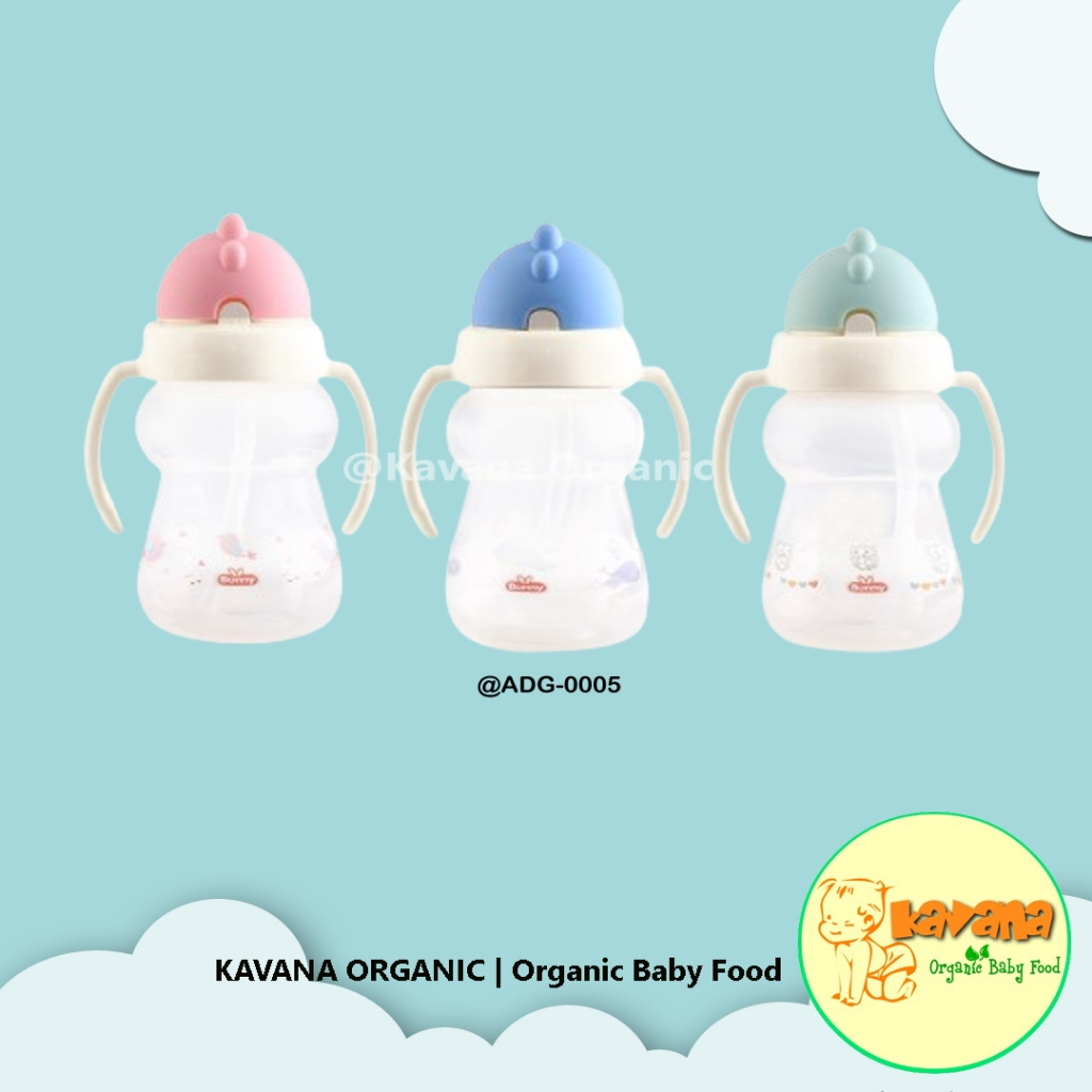 Bunny Training Cup With Straw 180ml