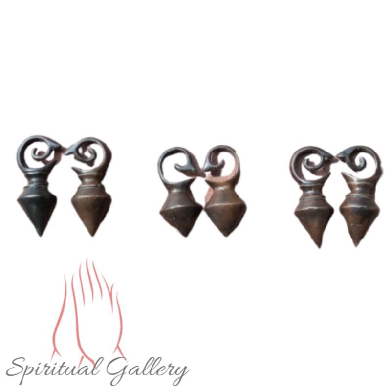Anting Dayak Belaong Perunggu