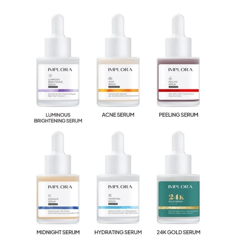 IMPLORA ♥️ IMPLORA SERUM WAJAH LUMINOUS | ACNE | PEELING SERUM