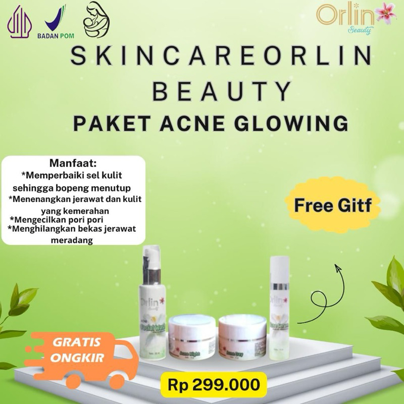 ORLIN PAKET ACNE GLOWING