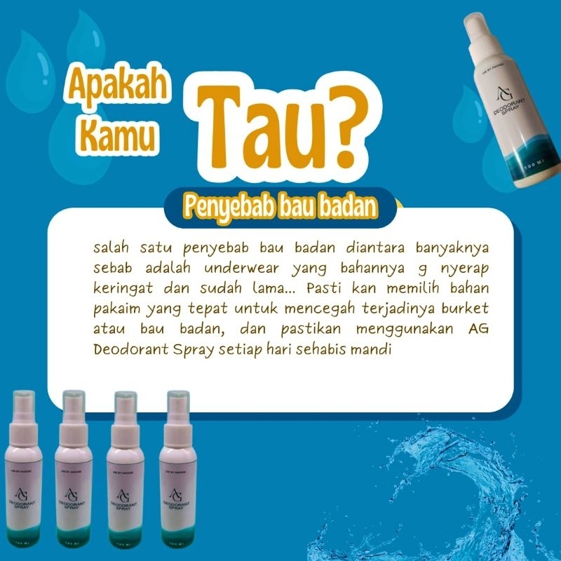 (PROMO) DEODORANT SPRAY ACEH ( Promo )