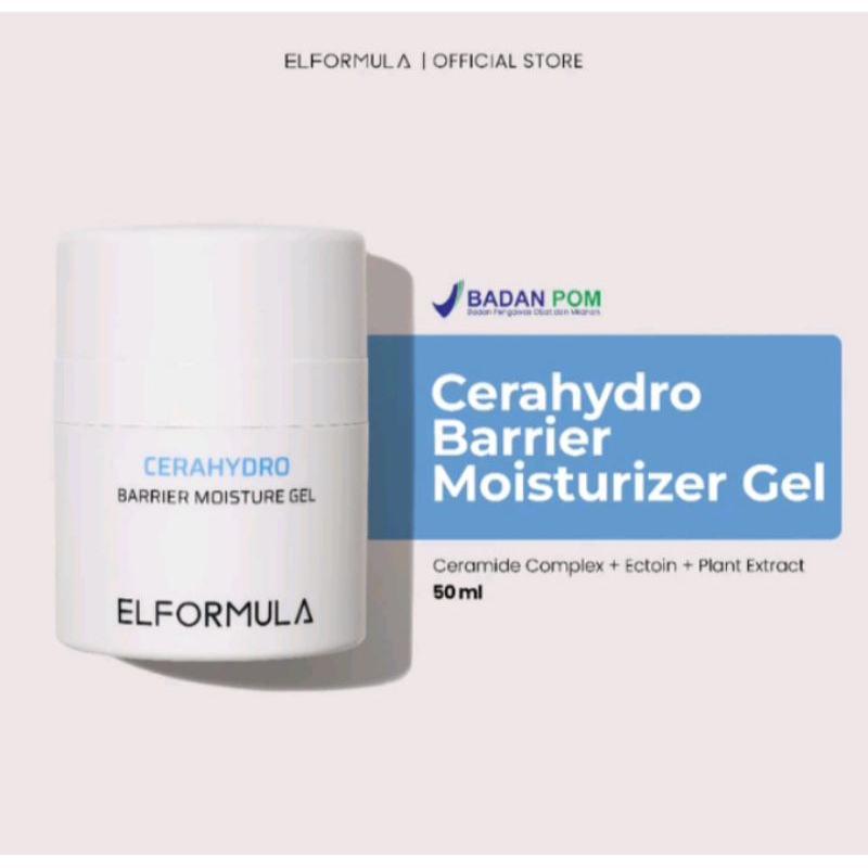 ELFORMULA peeling serum dan moisturizer gel