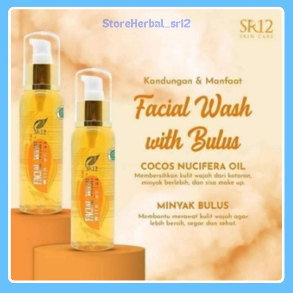 Facial Wash Bulus SR12