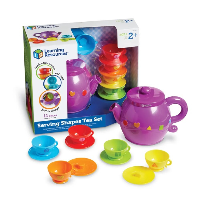 Learning Resources - Serving Shapes Tea Set