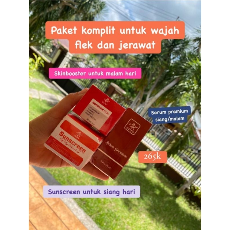PAKET KOMPLIT utk wajah Flek dan berjerwat