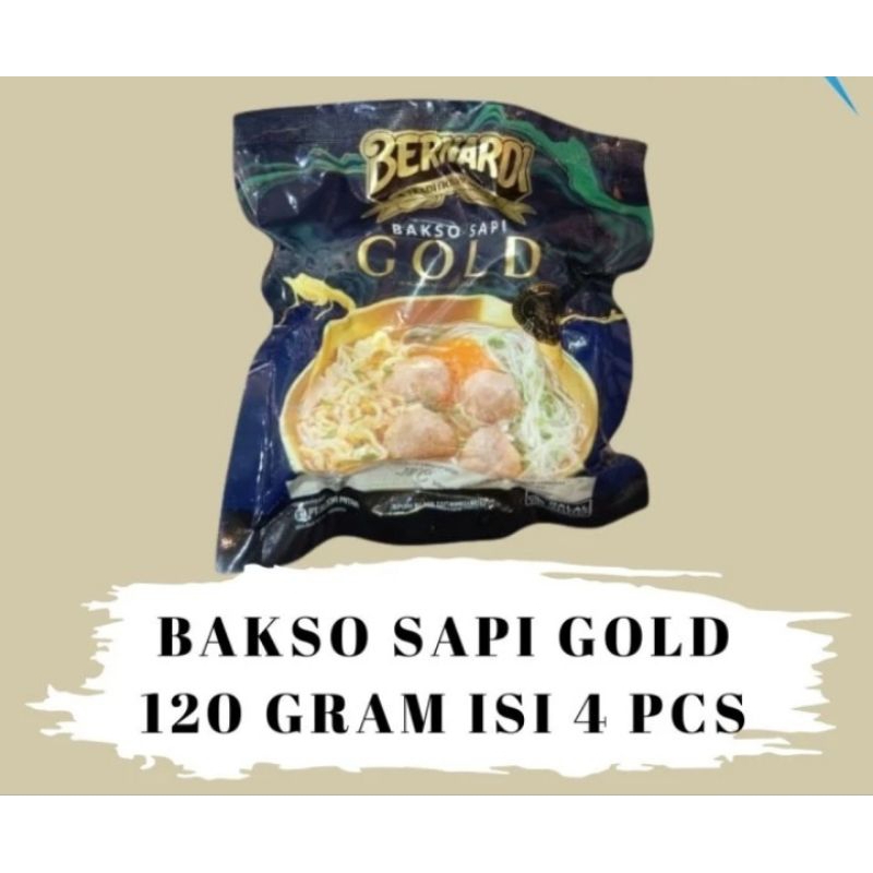 BERNARDI Bakso Sapi Gold 120g