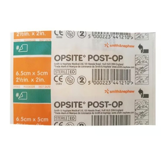 OPSITE POST OP 6.5X 5 CM