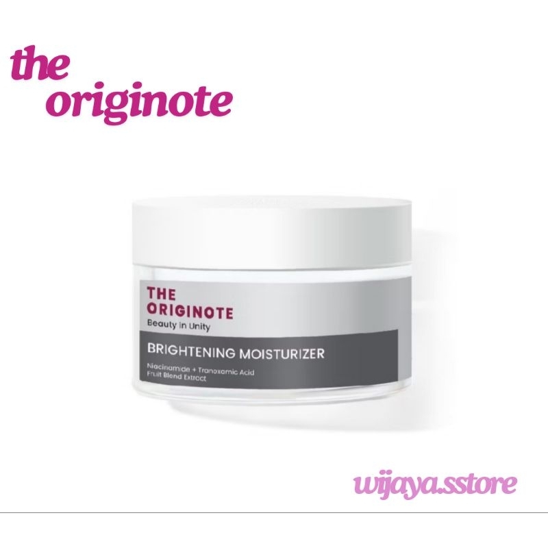 The Originote Brightening Moisturizer