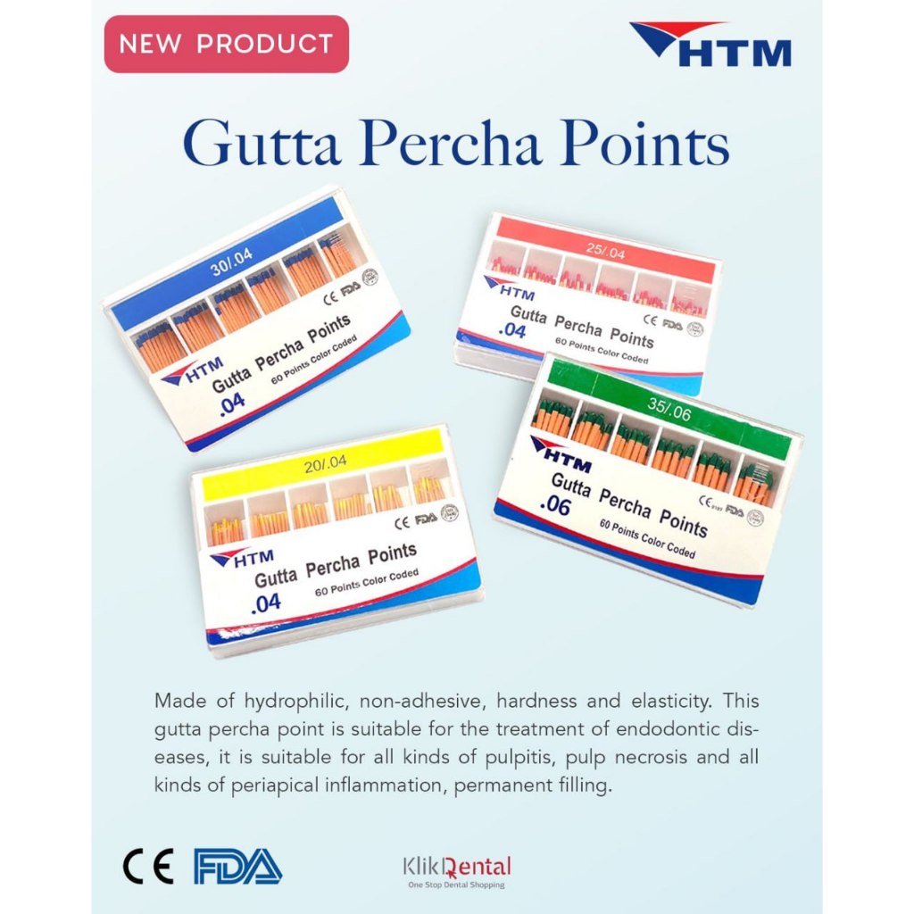 KLIK DENTAL HTM - Gutta Percha Points