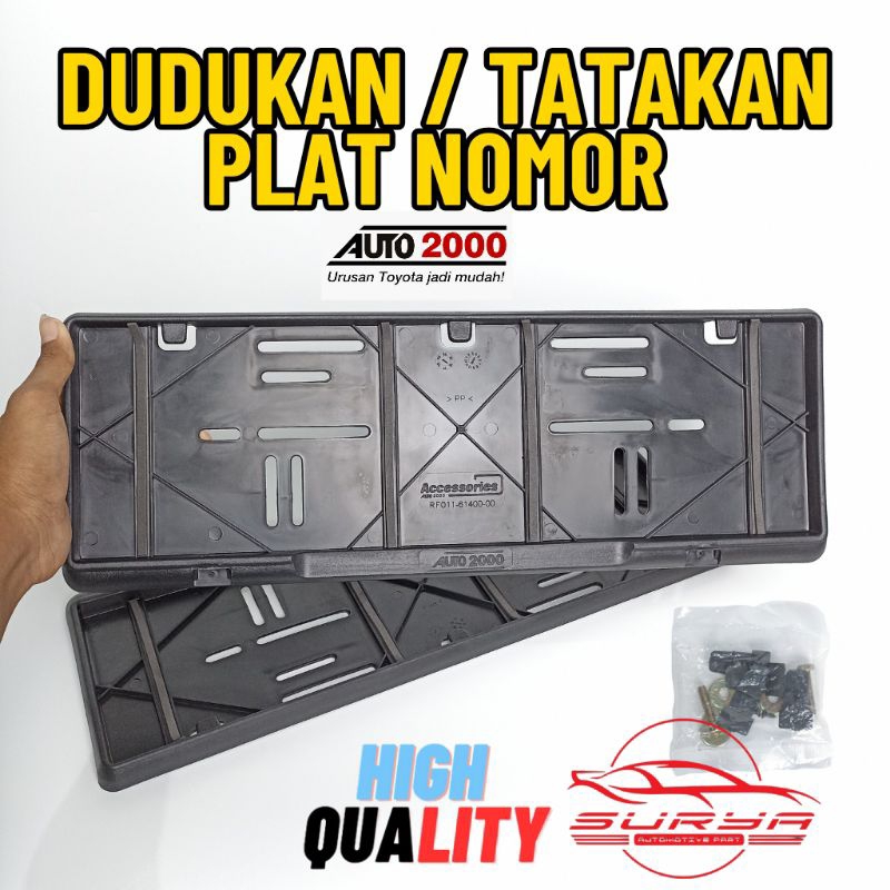 Dudukan/Tatakan Plat Nomor Auto2000