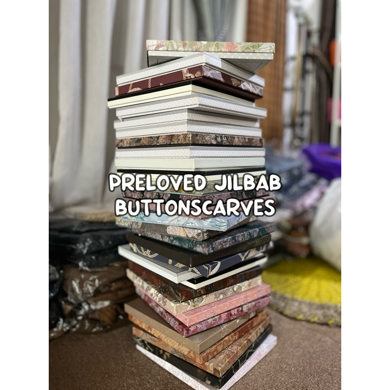 PRELOVED JILBAB BUTTONSCARVES