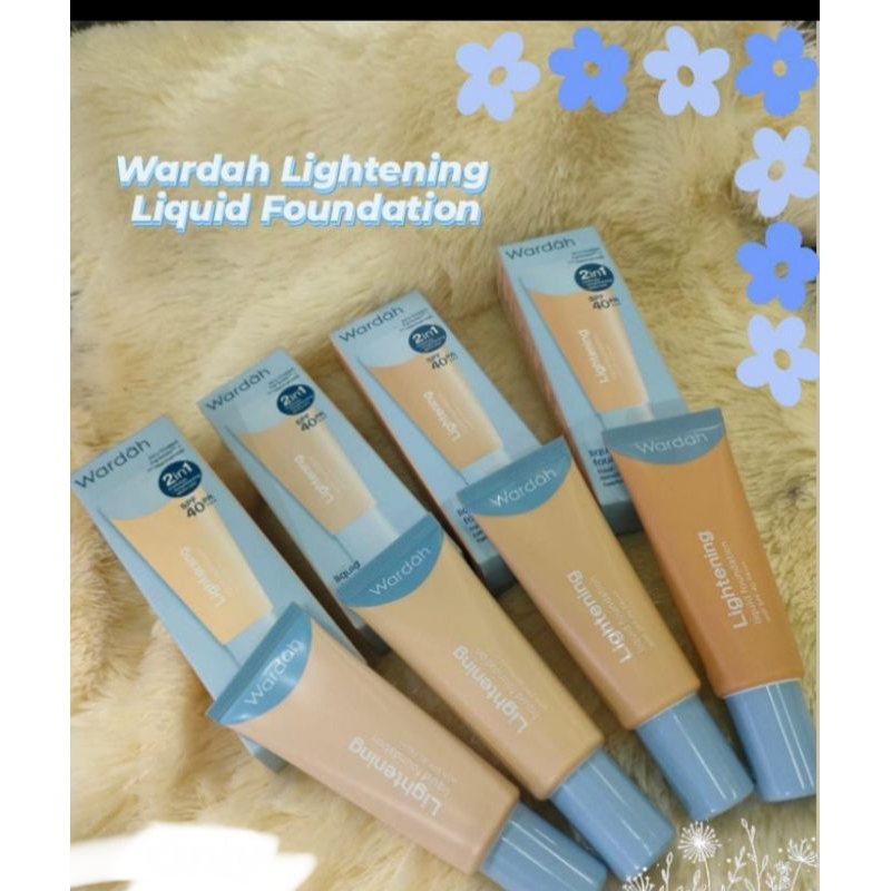 Wardah Lightening liquid foundation