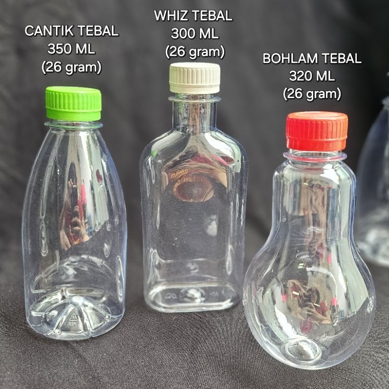 bigta_BOTOL PLASTIK TEBAL 300ml/320ml/350ml