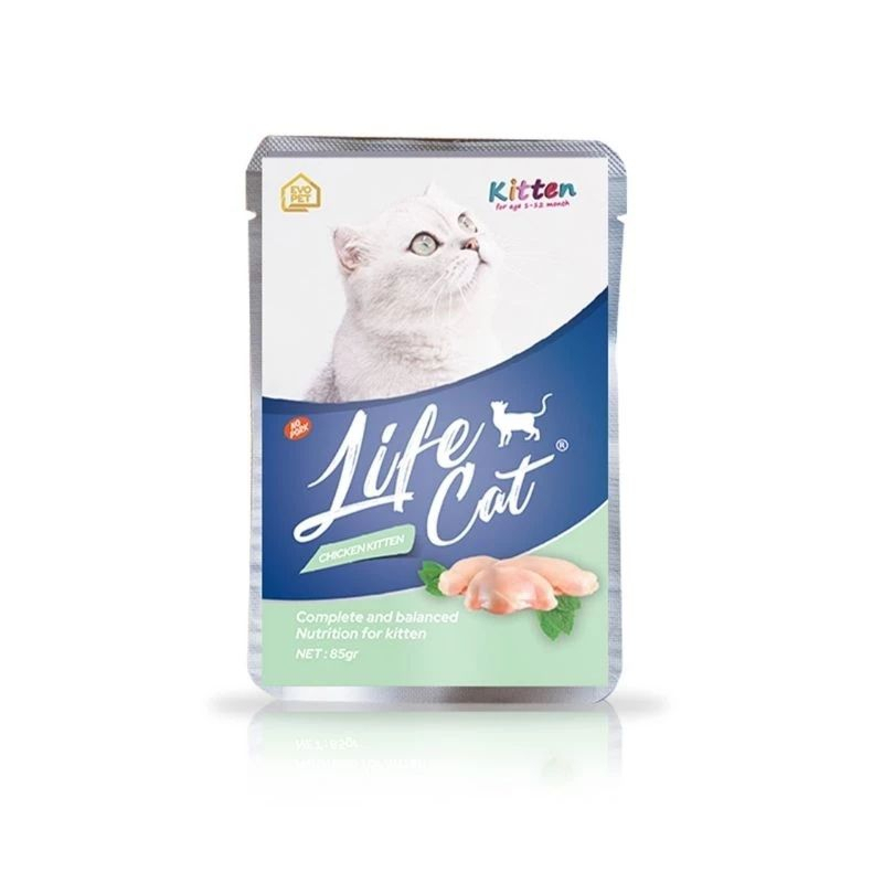 LifeCat Pouch Chiken Kitten
