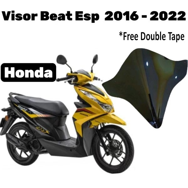 Visor Beat FI ESP 2016 - 2022 Mini Visor Windshield Beat 2022