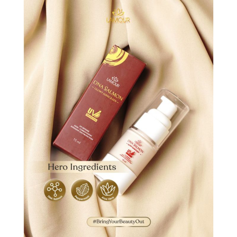 DNA Salmon Glowy Sunscreen Lamour