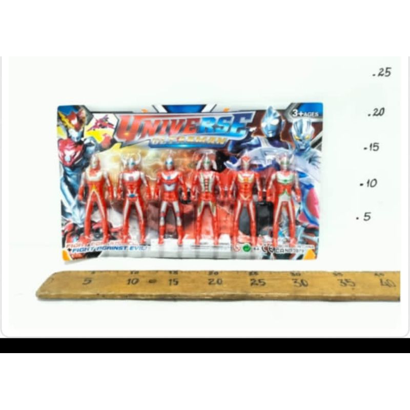 MAINAN ROBOT ULTRAMAN 6 PICS