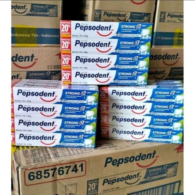 PEPSODENT STRONG 75g + 15g ( 1pcs)