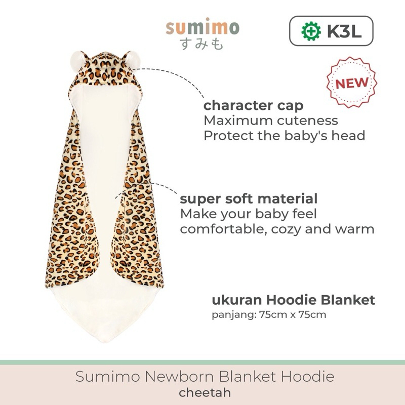 Blanked Hoddie merk Sumimo