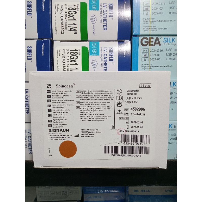 spinocan 26g box 25 pcs