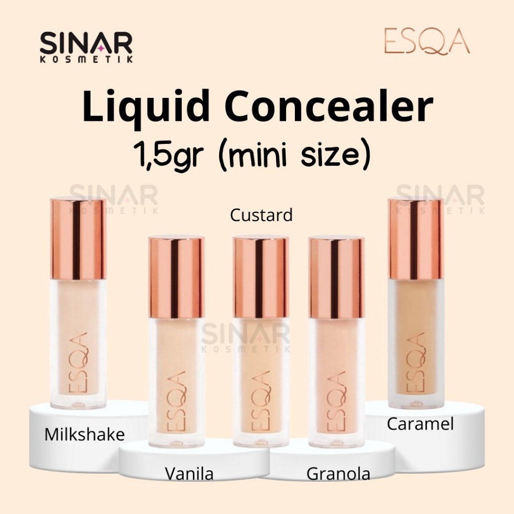 KODE W32T ESQA Flawless Liquid Mini Concealer  Corrector 15gr Mini Size