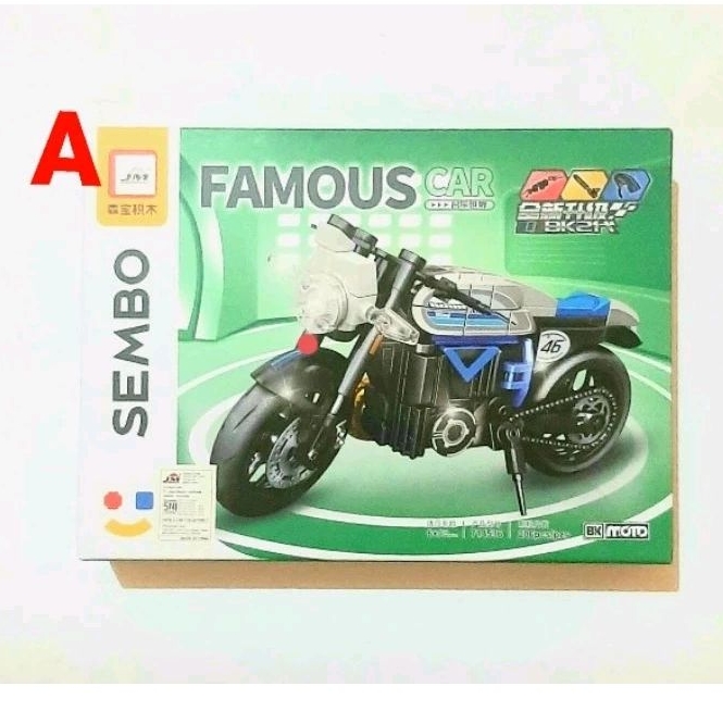 Sembo Block Motorcycle 714536