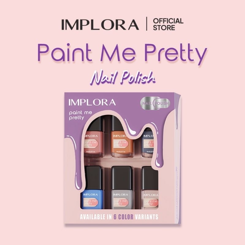 IMPLORA PAINT ME PRETTY NAIL POLISH